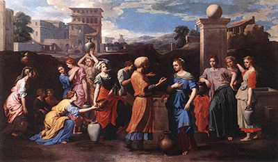 Eliezer and Rebecca Nicolas Poussin